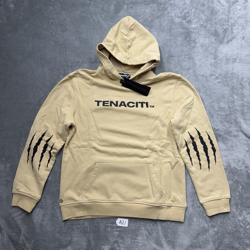Tenaciti Khaki Tiger Graphic Hoodie Size Small New With Tag